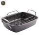 Circulon Nonstick Roasting Pan 17"x13" with Easy Serve Rack