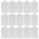 Healifty Shirt Cardboard Inserts, 20 Pack 35.00X21.00X0.10CM, White