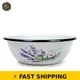 Novomoskovsjka Posuda Lavender Enamelware Serving Bowl 1.6 qt Novomoskovsjka Posuda Lavender Enamelware Serving Bowl 1.6 qt