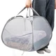 Collapsible Laundry Baskets, 90L Large Foldable Laundry Basket, Durable Mesh 
