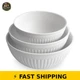Nordic Ware 3 Piece Prep & Serve Mixing Bowl Set, White Nordic Ware 3 Piece Prep & Serve Mixing Bowl Set, White