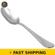 Amazon Basics Stainless Steel Dinner Spoons, Pack of 12, Silver