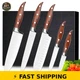 TINANA 5 PCS Kitchen Knife Set, Ultra-Sharp Stainless Steel